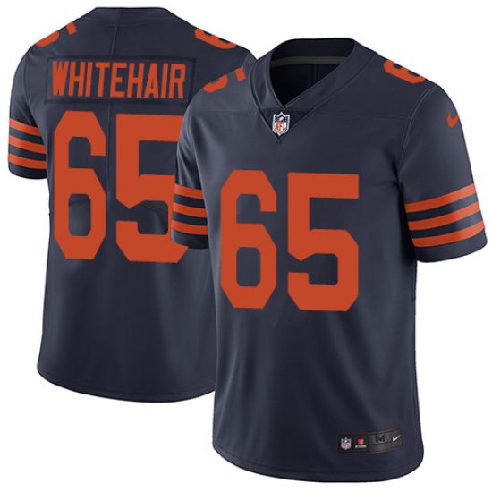 Men Chicago Bears #65 Cody Whitehair Nike Navy Blue Limited NFL Jersey->->NFL Jersey